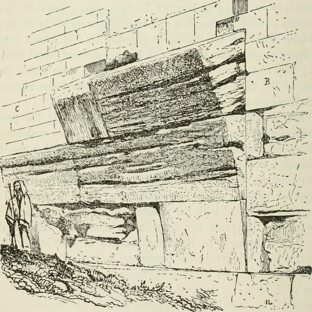 An illustration from Discourses on architecture, 1875, leaf 271
