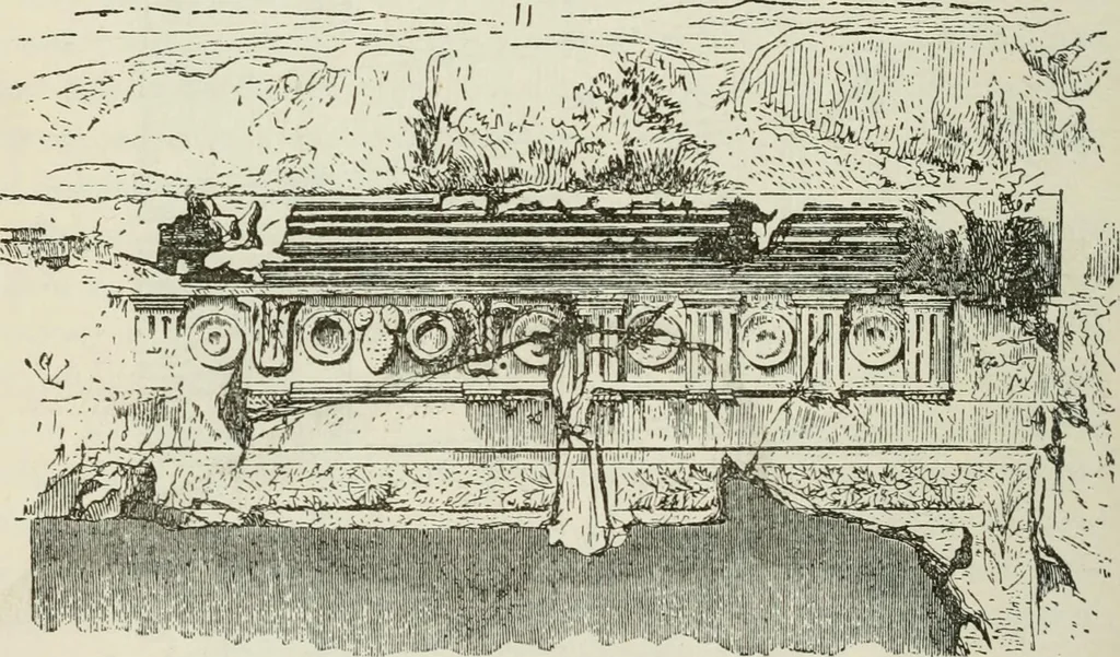 An illustration from Discourses on architecture, 1875, leaf 275