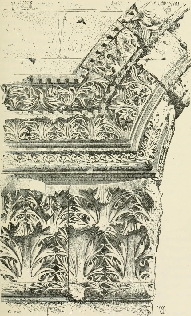 An illustration from Discourses on architecture, 1875, leaf 284