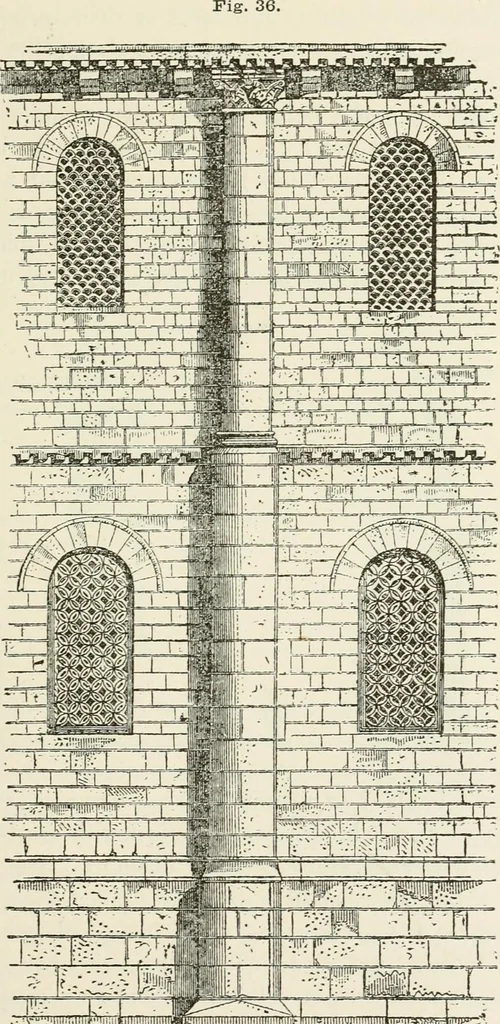 An illustration from Discourses on architecture, 1875, leaf 290