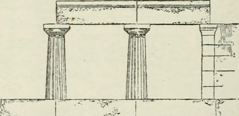 An illustration from Discourses on architecture, 1875, leaf 291