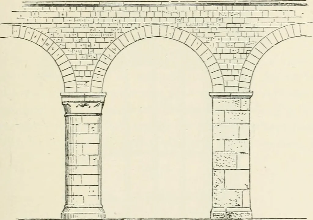 An illustration from Discourses on architecture, 1875, leaf 292