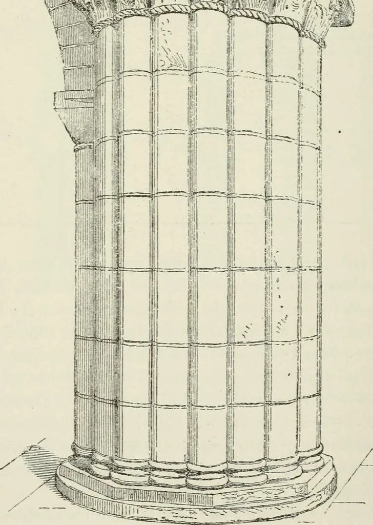 An illustration from Discourses on architecture, 1875, leaf 293