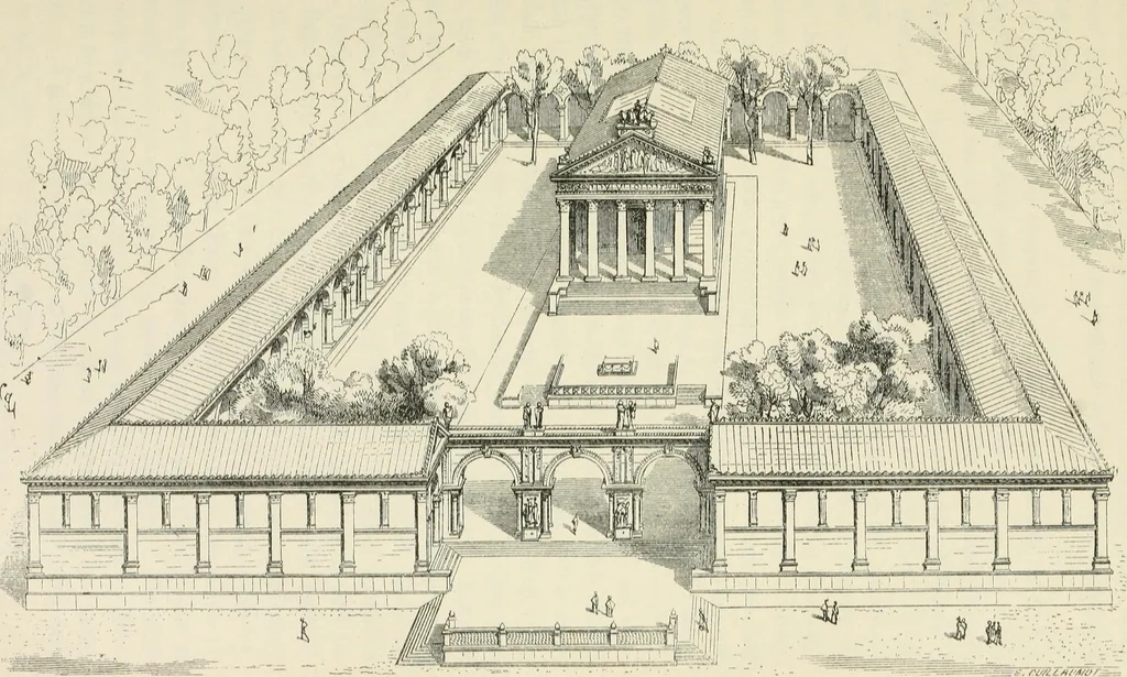 An illustration from Discourses on architecture, 1875, leaf 322