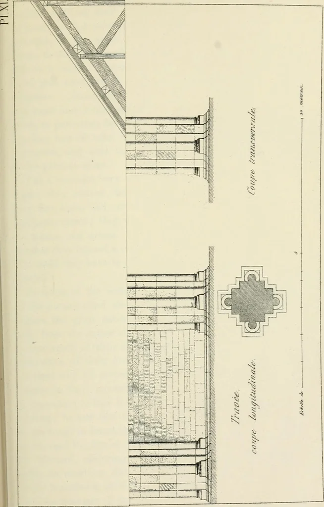 An illustration from Discourses on architecture, 1875, leaf 326