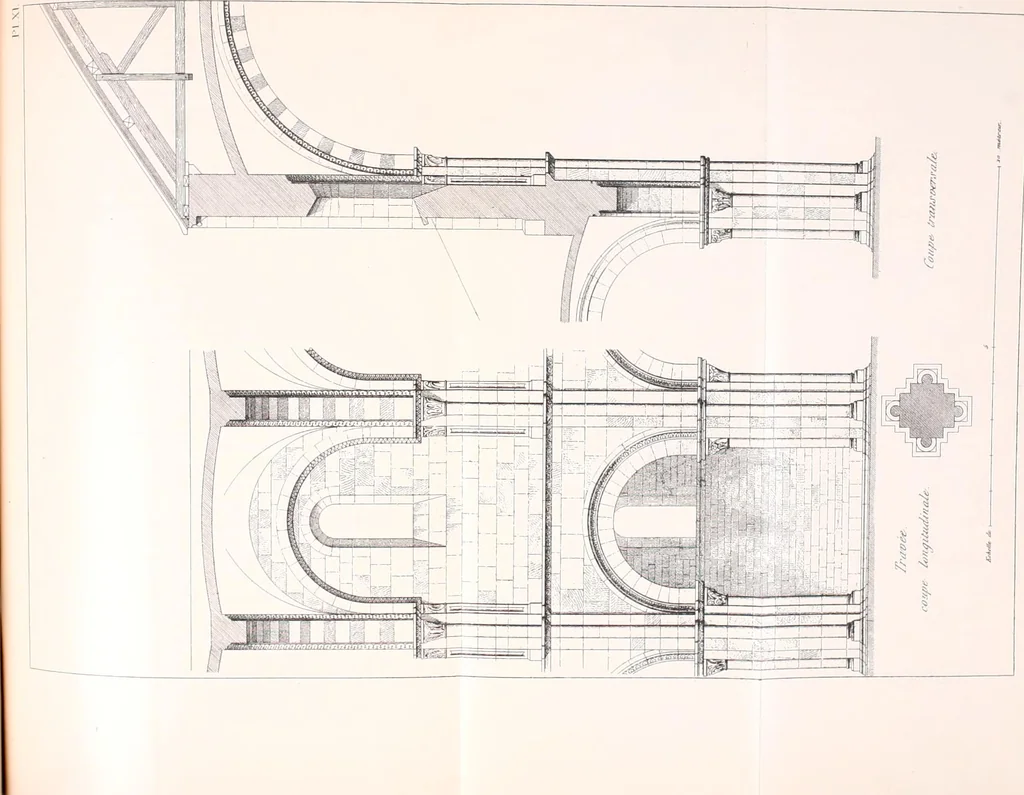 An illustration from Discourses on architecture, 1875, leaf 327