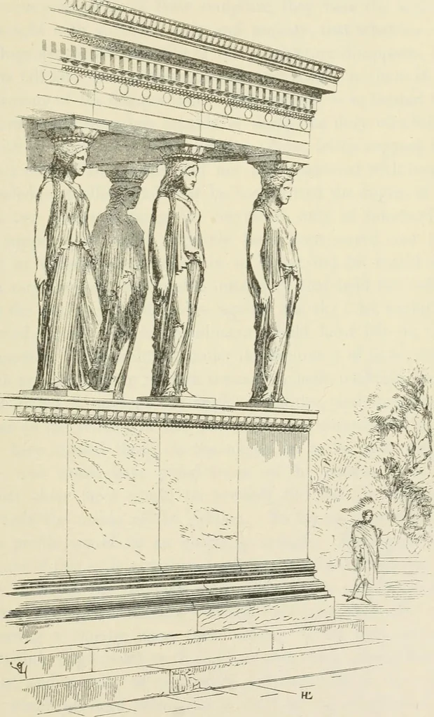 An illustration from Discourses on architecture, 1875, leaf 370