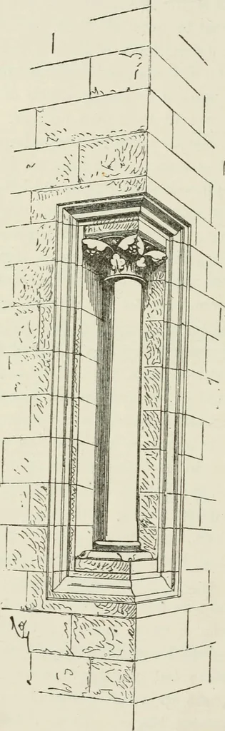 An illustration from Discourses on architecture, 1875, leaf 375