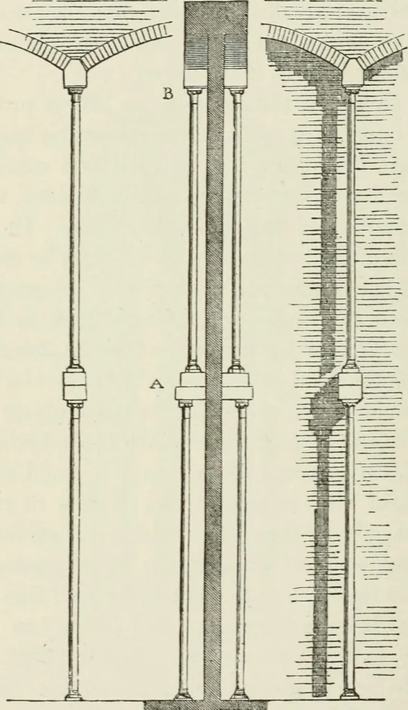 An illustration from Discourses on architecture, 1875, leaf 377