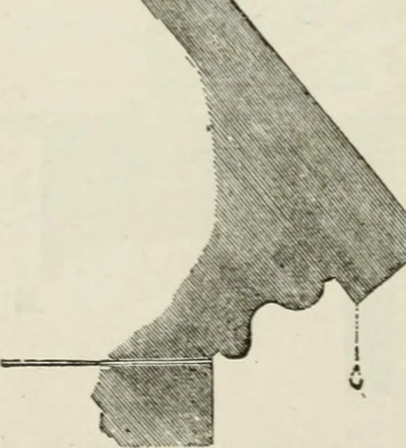 An illustration from Discourses on architecture, 1875, leaf 397