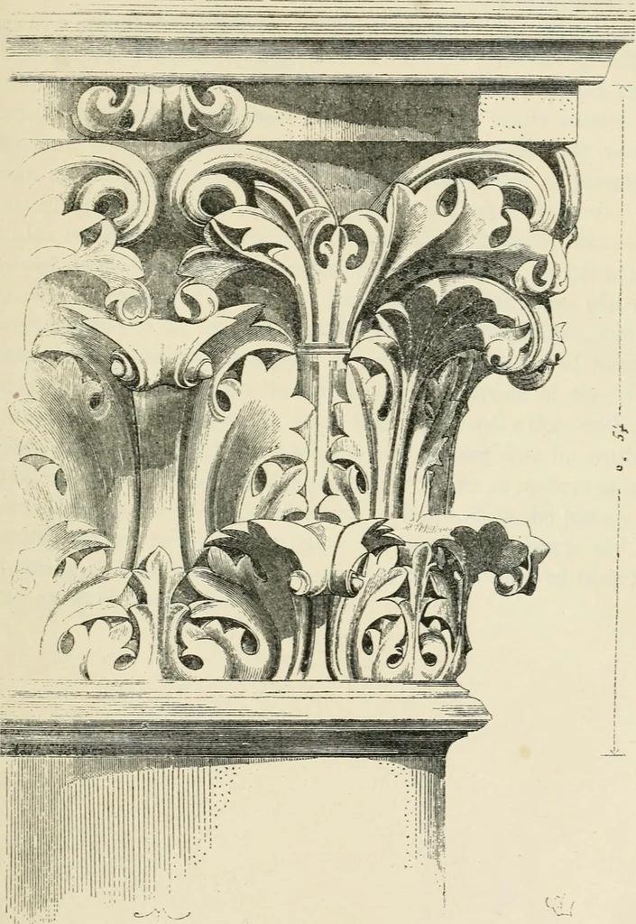 An illustration from Discourses on architecture, 1875, leaf 562