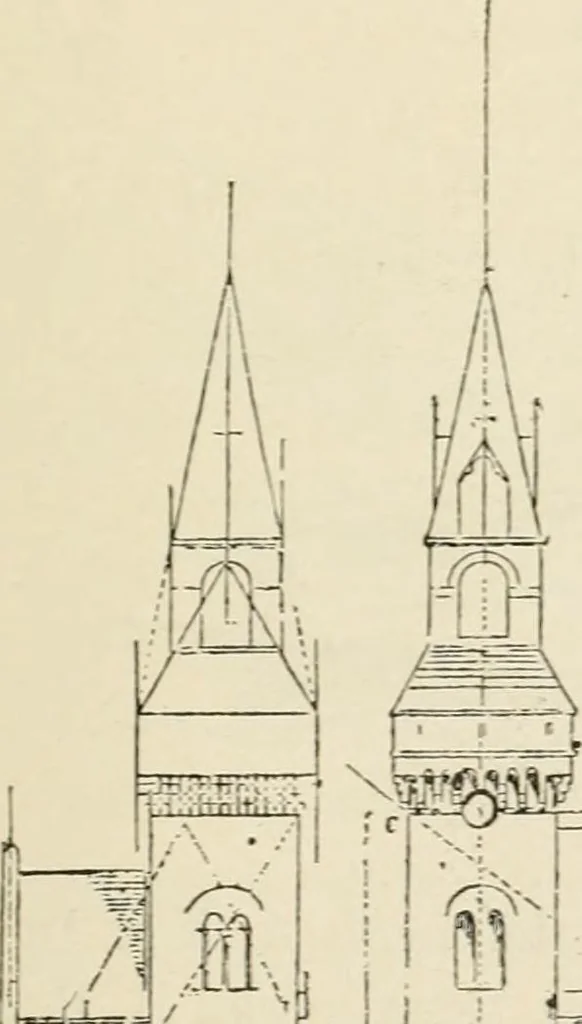An illustration from Discourses on architecture, 1875, leaf 598