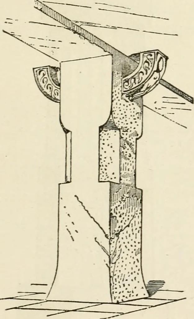 An illustration from Discourses on architecture, 1875, leaf 60