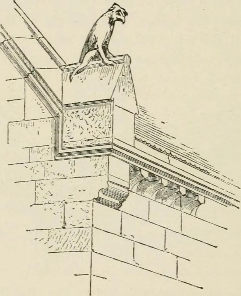 An illustration from Discourses on architecture, 1875, leaf 601