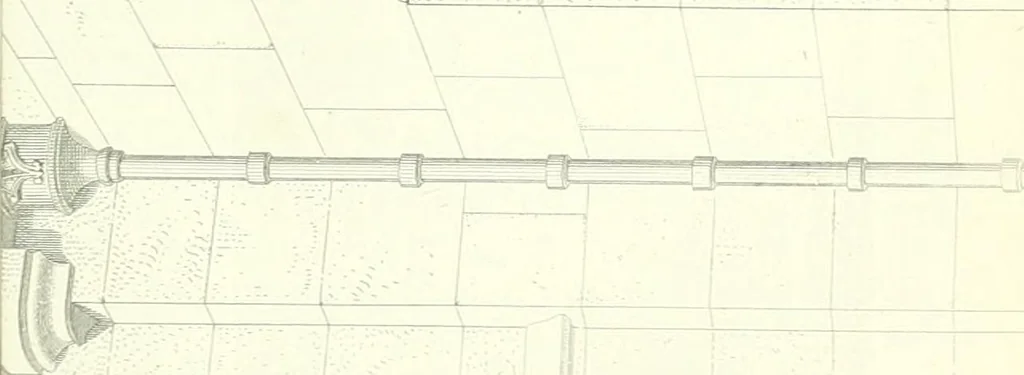 An illustration from Discourses on architecture, 1875, leaf 149