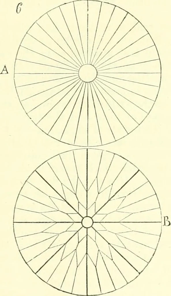 An illustration from Discourses on architecture, 1875, leaf 171