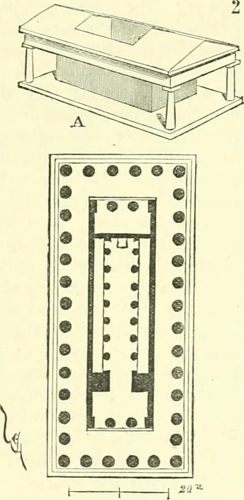 An illustration from Discourses on architecture, 1875, leaf 231