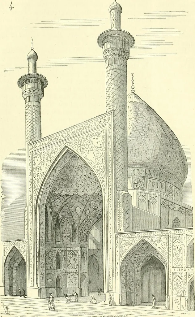 An illustration from Discourses on architecture, 1875, leaf 235