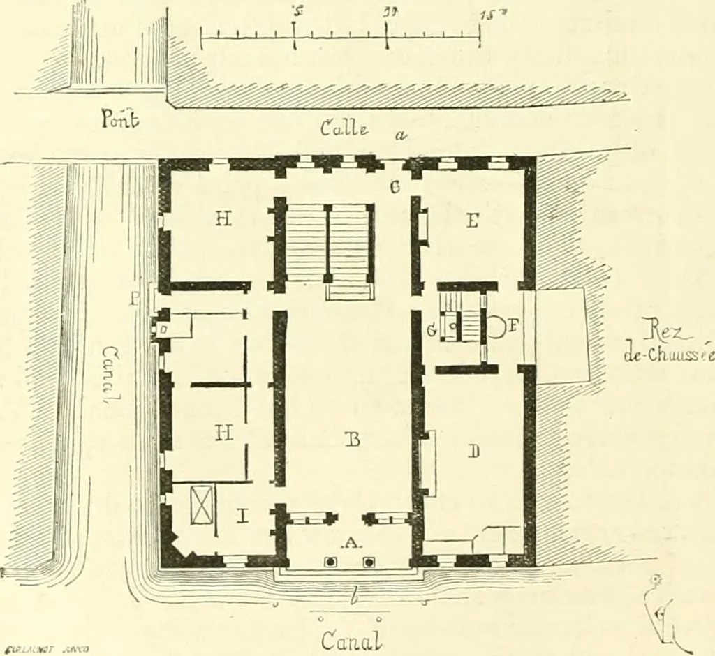 An illustration from Discourses on architecture, 1875, leaf 300