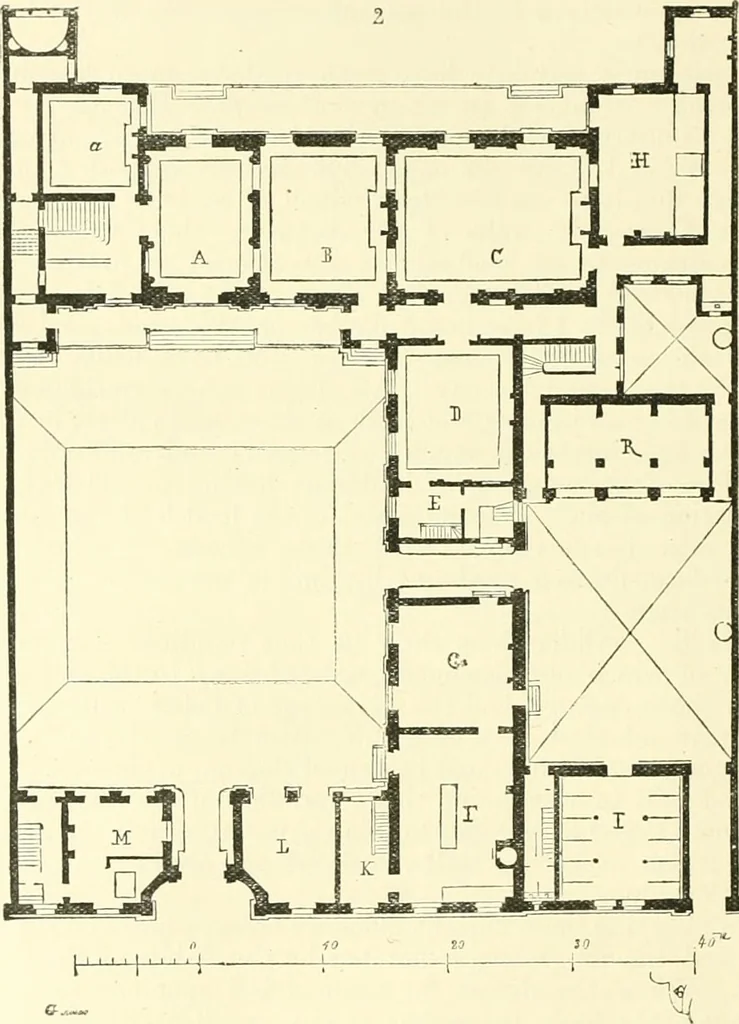 An illustration from Discourses on architecture, 1875, leaf 308