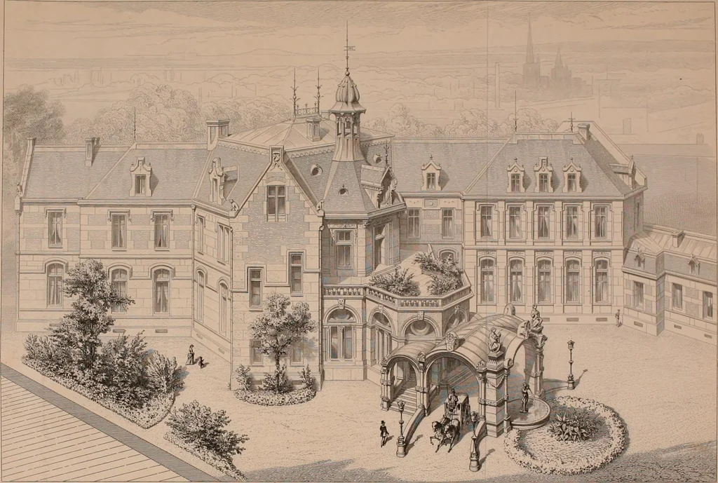 An illustration from Discourses on architecture, 1875, leaf 330