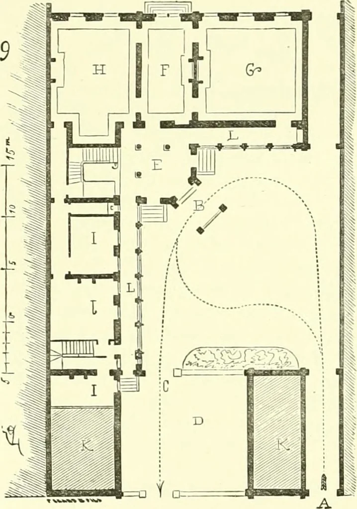An illustration from Discourses on architecture, 1875, leaf 335