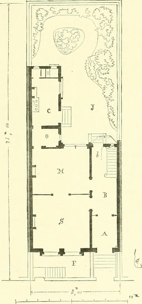 An illustration from Discourses on architecture, 1875, leaf 349