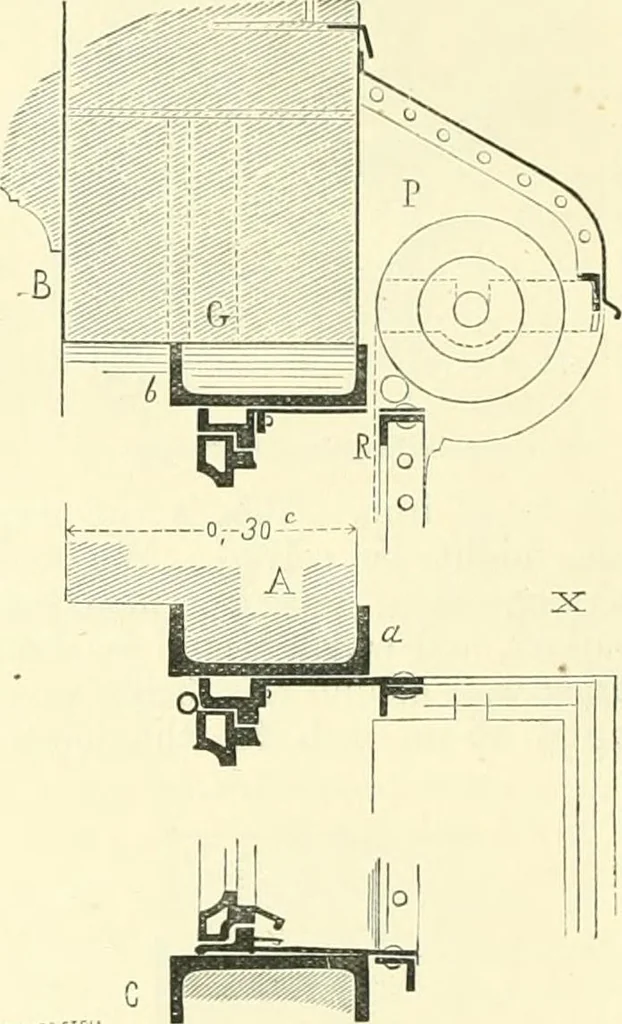 An illustration from Discourses on architecture, 1875, leaf 378