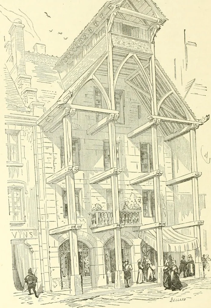 An illustration from Discourses on architecture, 1875, leaf 396