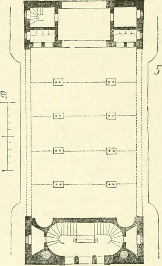 An illustration from Discourses on architecture, 1875, leaf 82