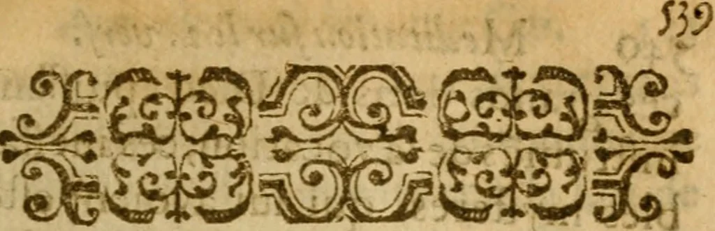 An illustration from Discours et meditations chrestiennes, 1610, leaf 546