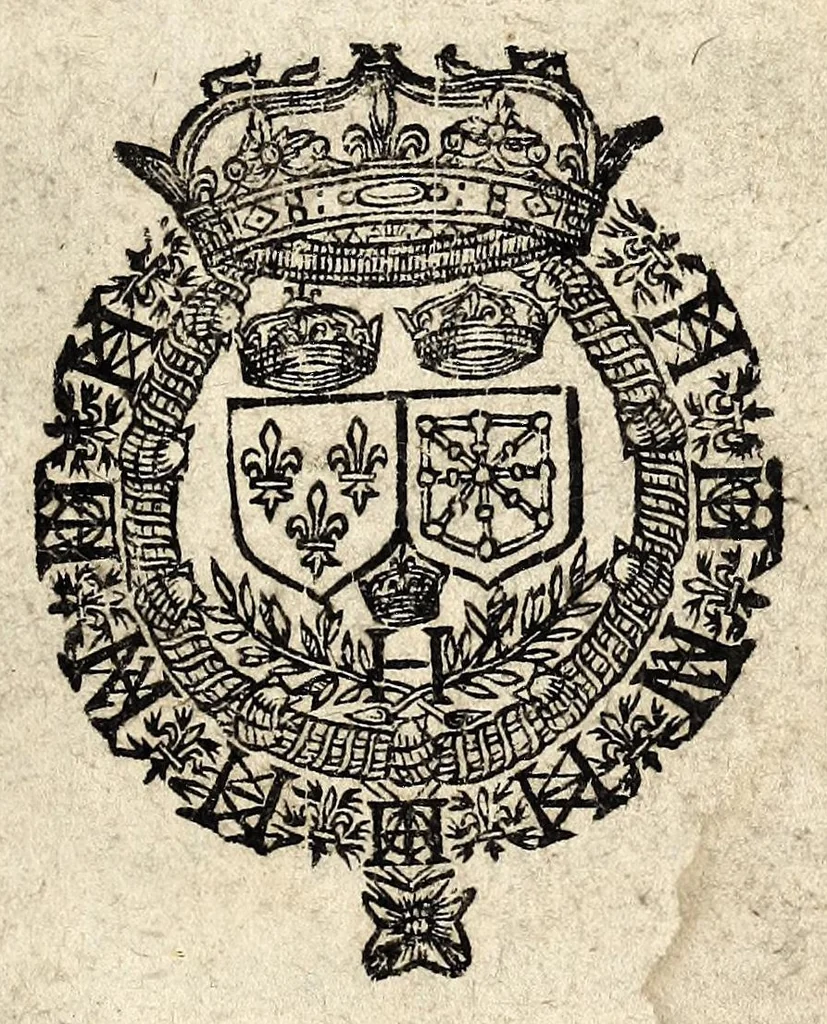 An illustration from Discours funebre, sur la mort de Louis le iuste, roy de France & de Nauarre., 1643, leaf 9