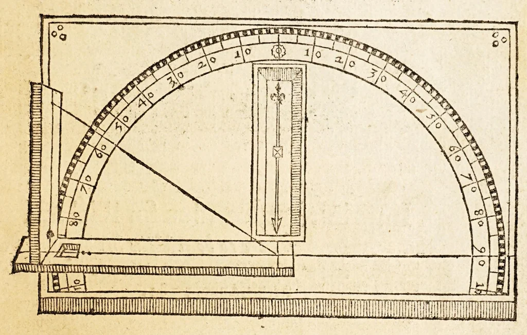 An illustration from A discours of the variation of the cumpas, or magneticall needle. : Wherin is mathematically shewed, the maner of the obseruation, effectes, and application thereof,, 1581, leaf 65