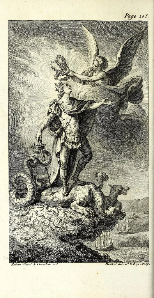 An illustration from Discours philosophique sur les trois principes animal, végétal et minéral, ou, La clef du sanctuaire philosophique, 1781, leaf 214
