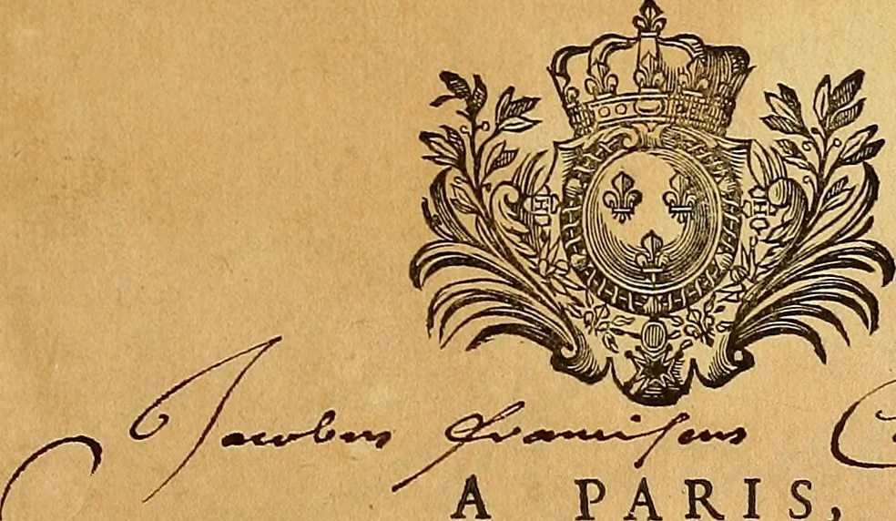 An illustration from Discours prononcez dans les conférences de l'Academie royale de peinture et de sculpture, 1721, leaf 6