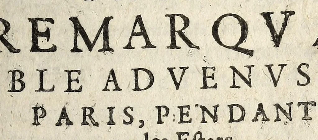 An illustration from Discours remarquable aduenus a Paris pendant les Estats., 1615, leaf 1