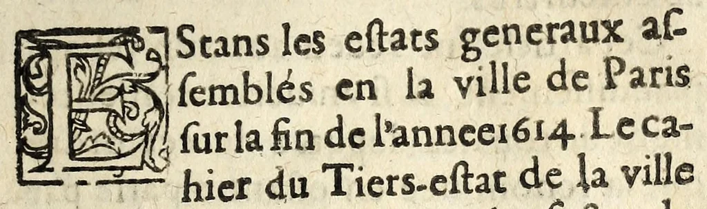 An illustration from Discours remarquable aduenus a Paris pendant les Estats., 1615, leaf 11