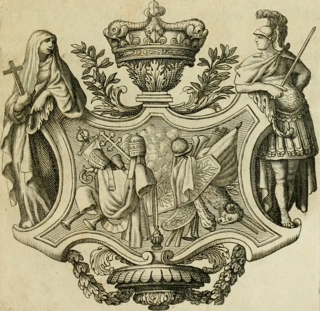An illustration from Discours sur l'histoire universelle a Monseignevr de Davphin: pour expliquer la suite de la religion & les changemmens des empires. Premiere partie depuis le commencement du monde jusqu'à l'empire de Charlemagne, 1681, leaf 568