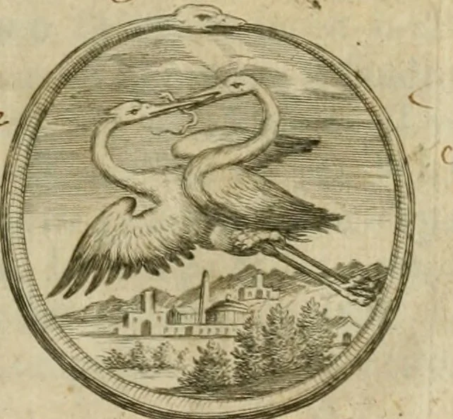 An illustration from Discours sur l'histoire universelle a Monseignevr de Davphin: pour expliquer la suite de la religion & les changemmens des empires. Premiere partie depuis le commencement du monde jusqu'à l'empire de Charlemagne, 1681, leaf 6
