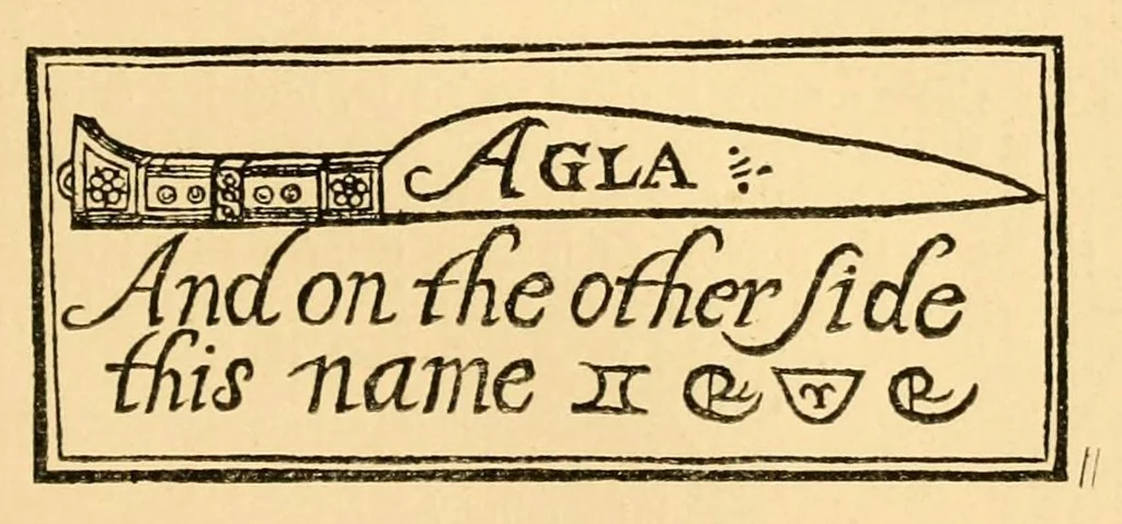 An illustration from The discoverie of witchcraft, 1886, leaf 447