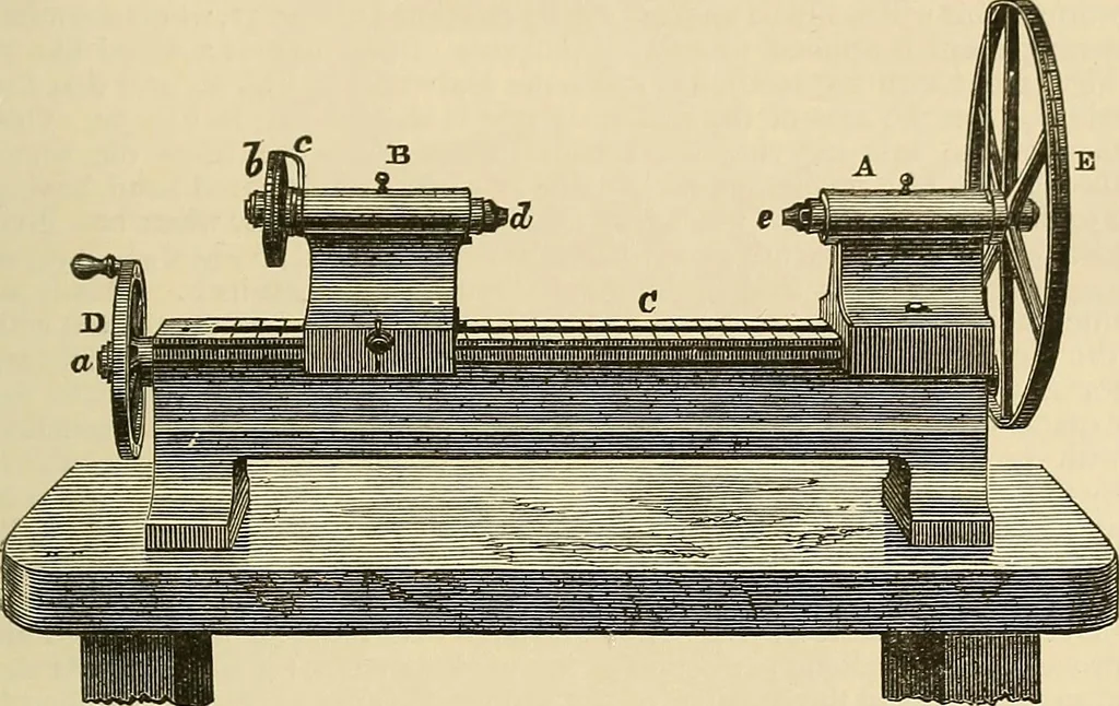 An illustration from Discoveries and inventions of the nineteenth century, 1905, leaf 117