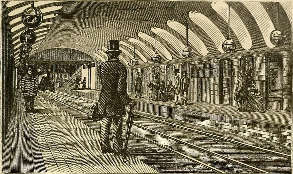 An illustration from Discoveries and inventions of the nineteenth century, 1905, leaf 143