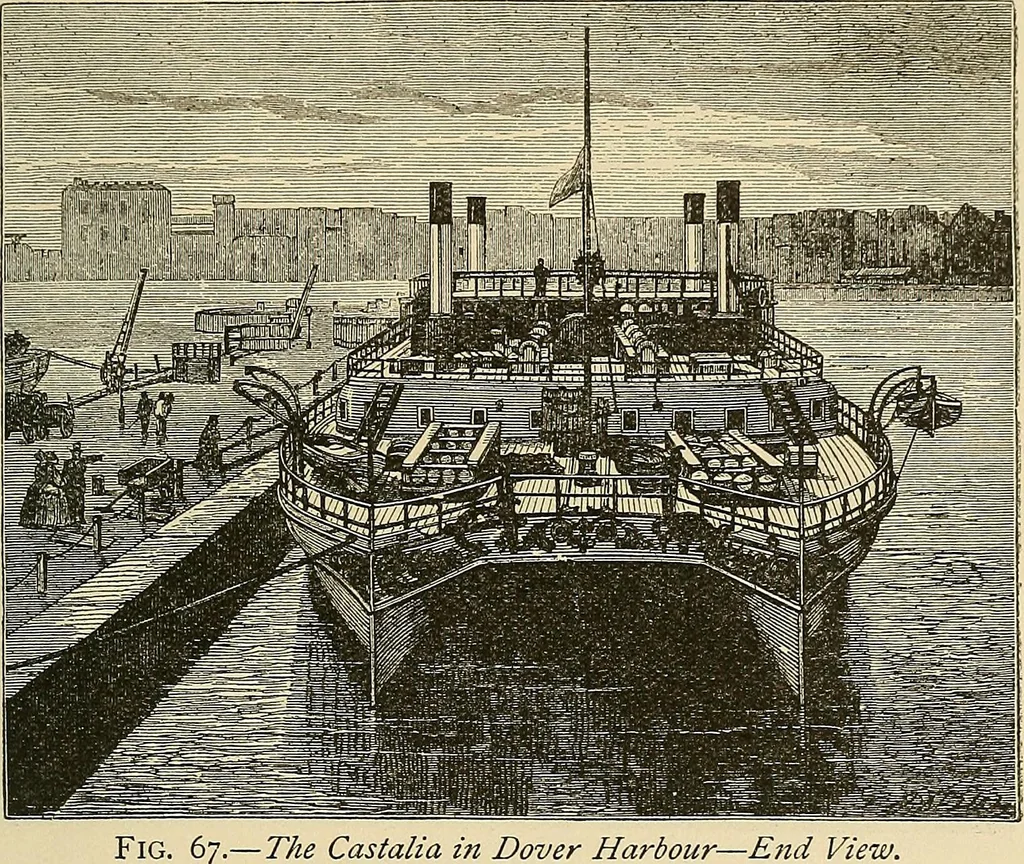 An illustration from Discoveries and inventions of the nineteenth century, 1905, leaf 175