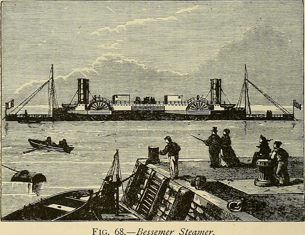 An illustration from Discoveries and inventions of the nineteenth century, 1905, leaf 176