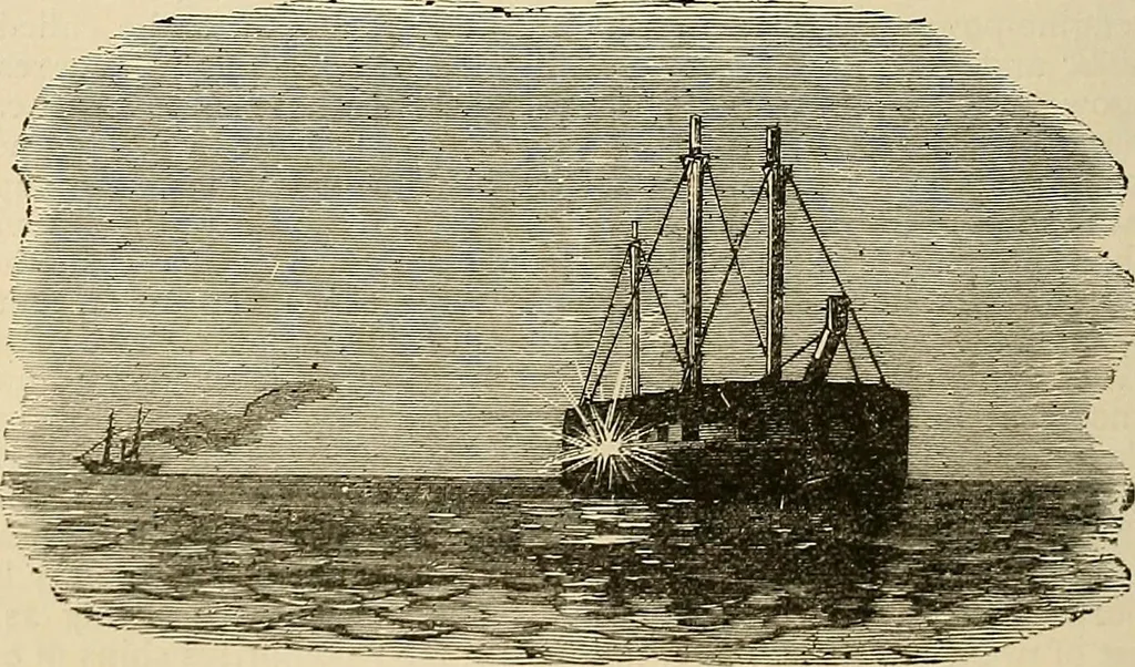 An illustration from Discoveries and inventions of the nineteenth century, 1905, leaf 206