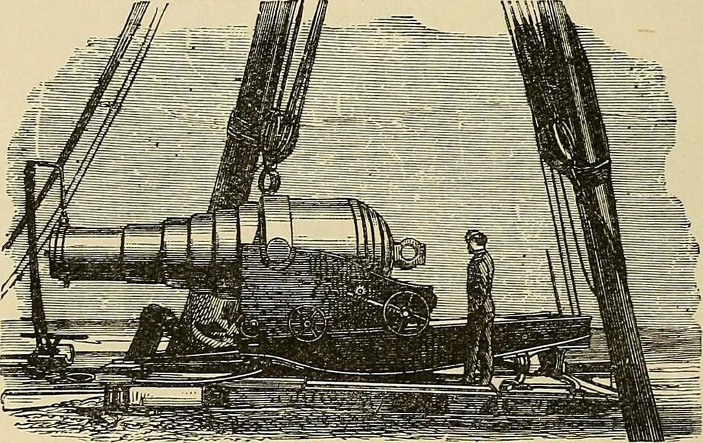 An illustration from Discoveries and inventions of the nineteenth century, 1905, leaf 234