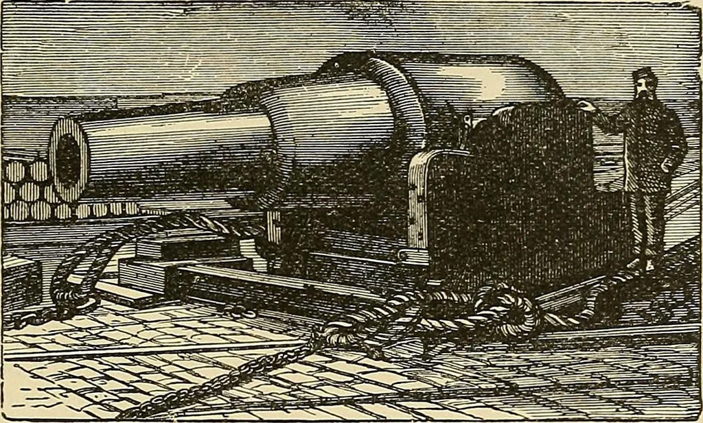 An illustration from Discoveries and inventions of the nineteenth century, 1905, leaf 235