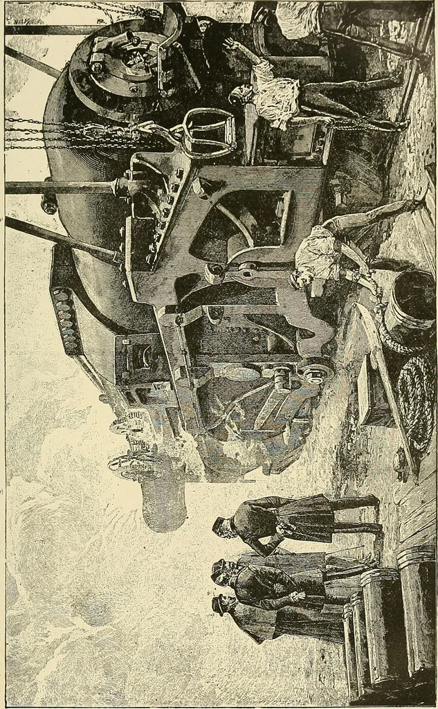 An illustration from Discoveries and inventions of the nineteenth century, 1905, leaf 243