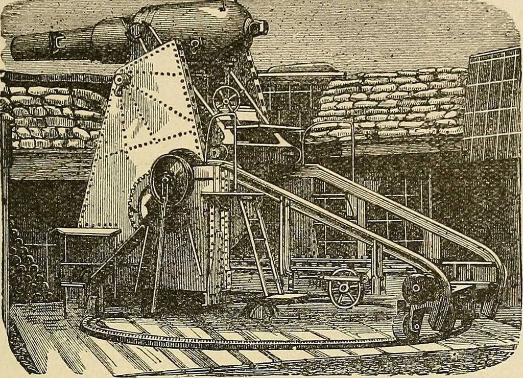 An illustration from Discoveries and inventions of the nineteenth century, 1905, leaf 251