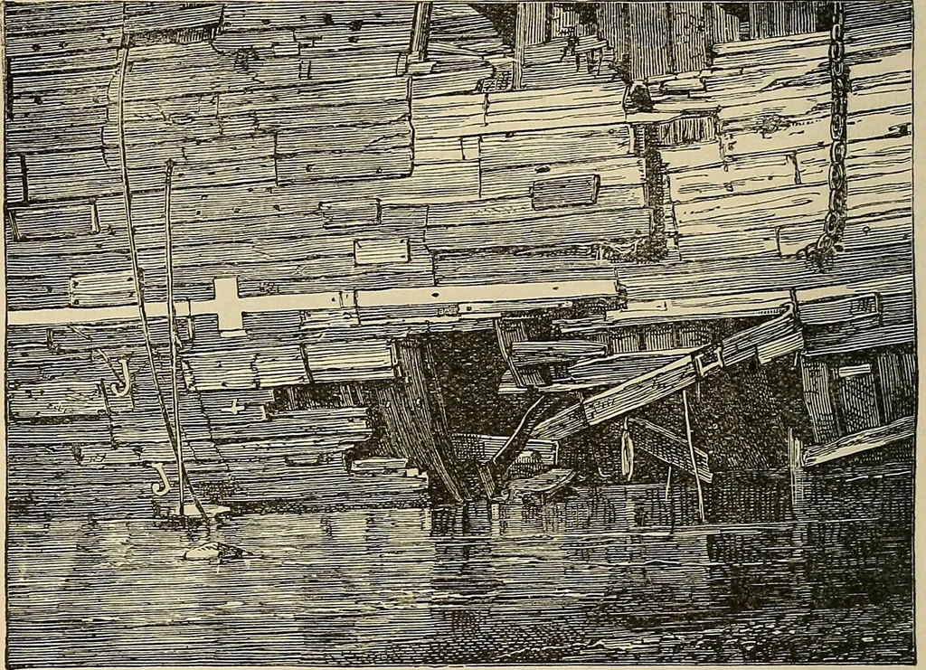 An illustration from Discoveries and inventions of the nineteenth century, 1905, leaf 274